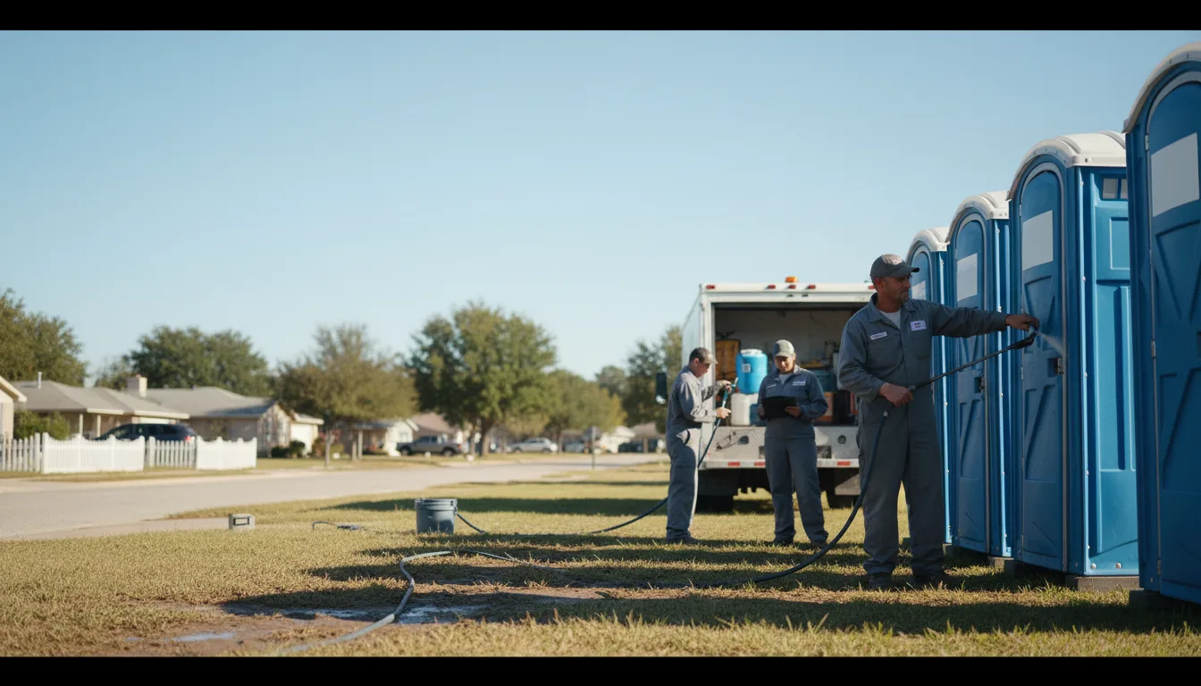 Long-Term Portable Toilet Rental in Stuttgart, AR near me